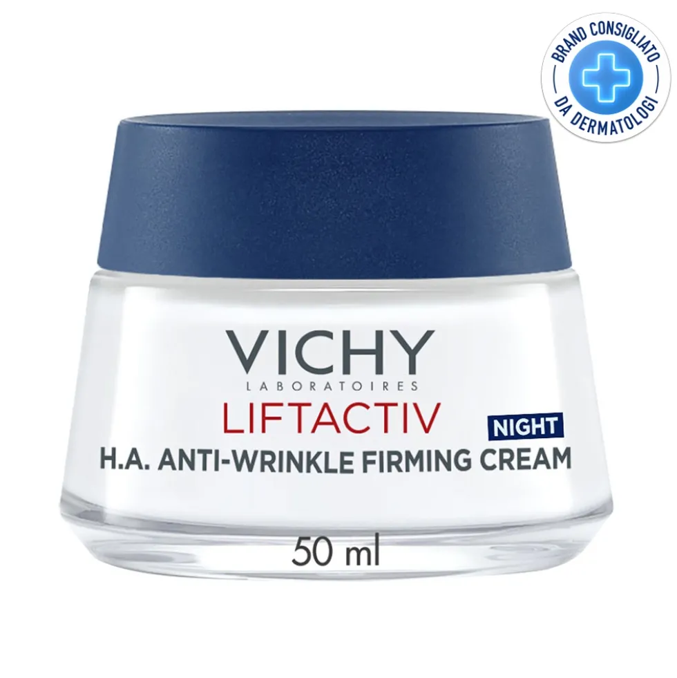 Vichy Liftactiv - H.A. Crema Notte Rassodante Anti-Rughe, 50ml