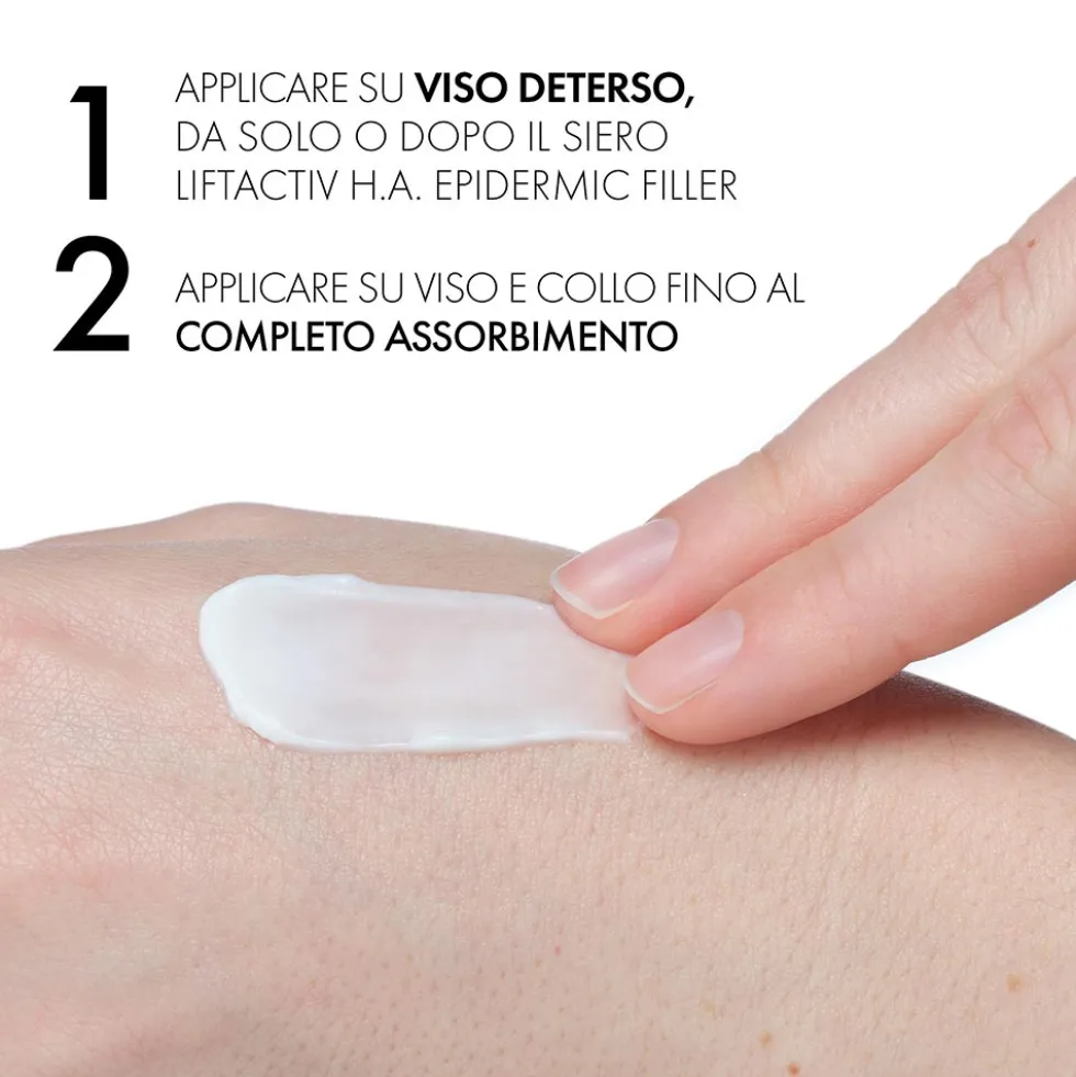 Vichy Liftactiv - H.A. Crema Rassodante Anti-Rughe Pelle Normale e Mista, 50ml