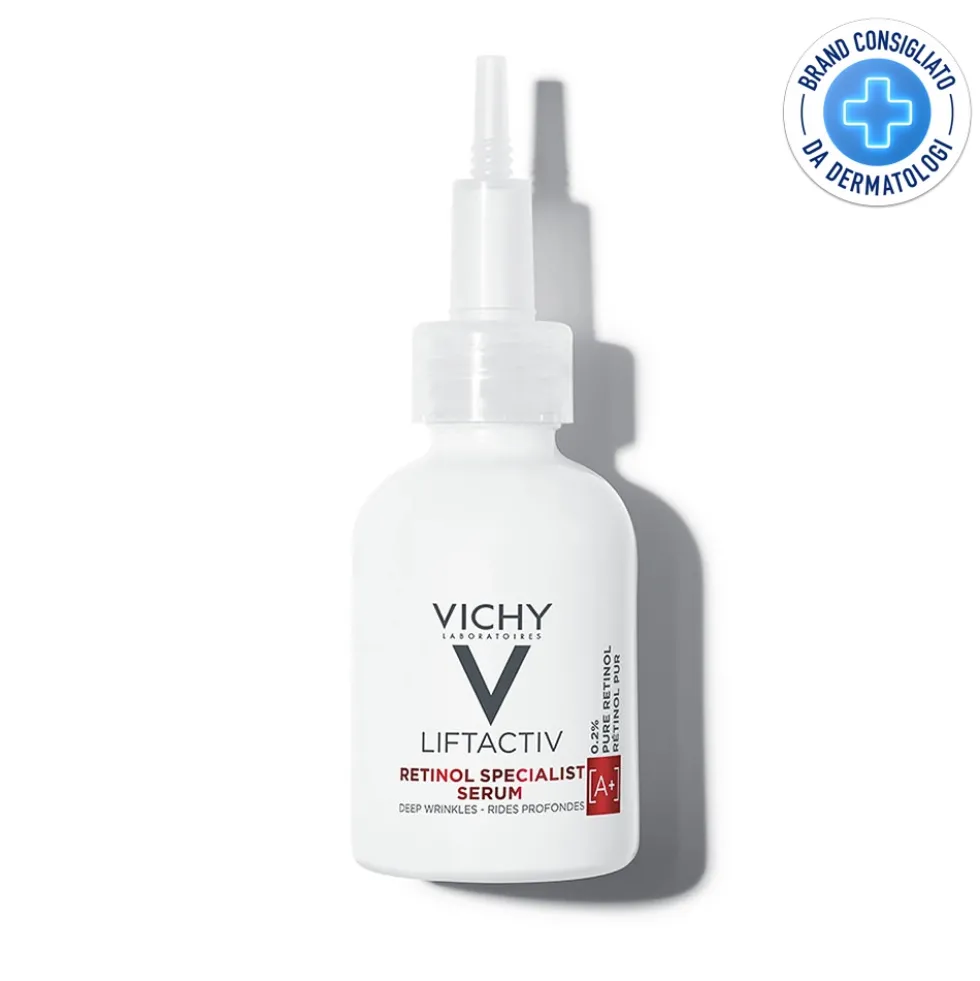 Vichy Liftactiv - Retinol Specialist Serum Corregge le Rughe anche Profonde,30ml