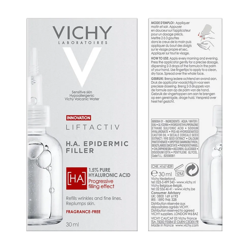 Vichy Liftactiv - Siero H.A. Epidermic Filler, 30ml