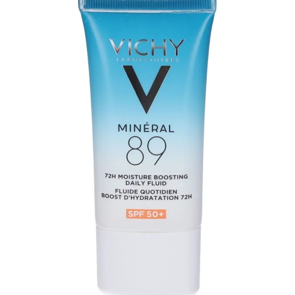Vichy Minéral 89 - Fluido Quotidiano Booster di Idratazione 72H SPF50+, 50ml