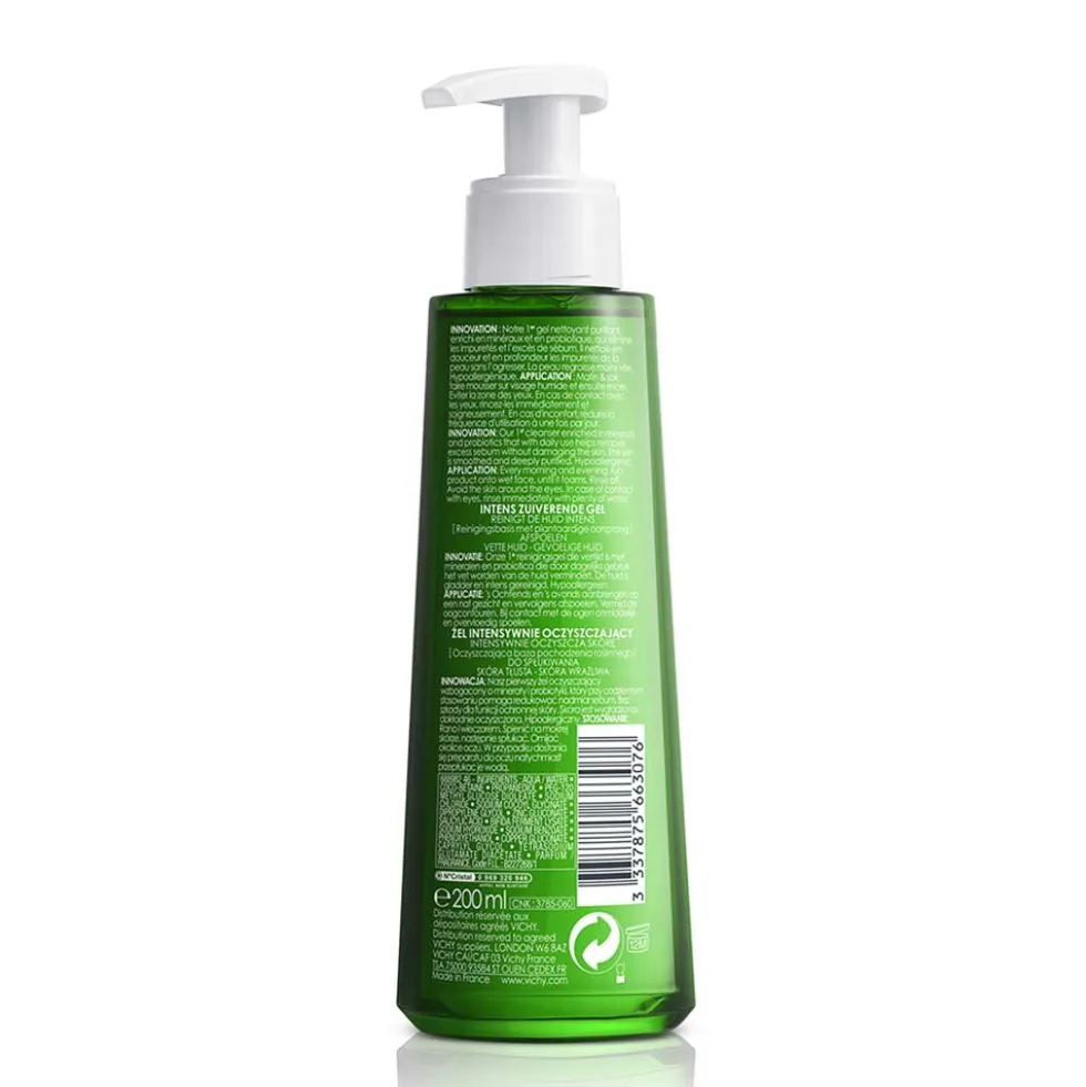 Vichy Normaderm - Gel Purificazione Intensa Detergente Anti-Imperfezioni, 200ml