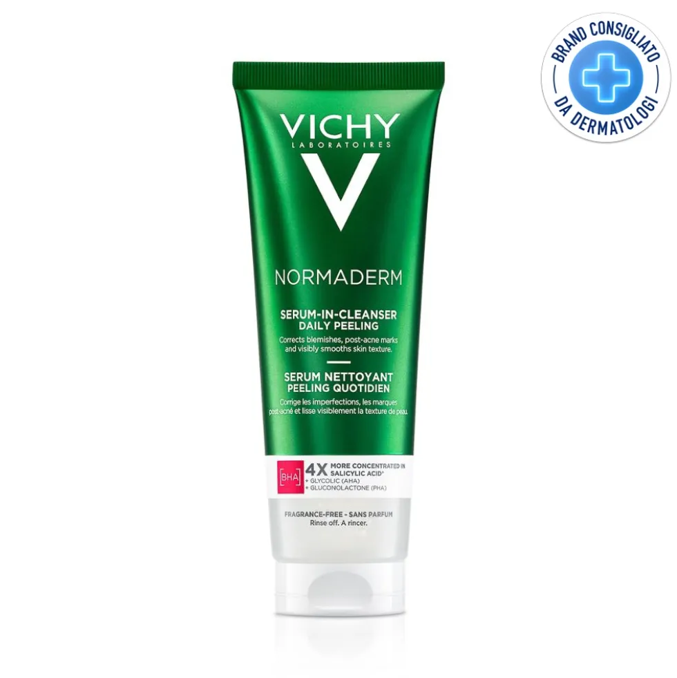 Vichy Normaderm - Siero Detergente Peeling Quotidiano, 125ml