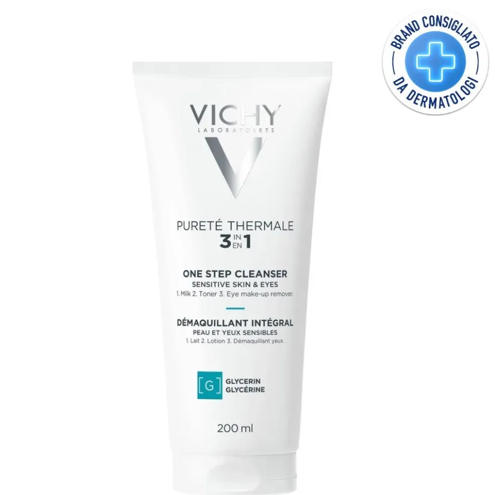 Vichy Purete Thermale - Latte Detergente 3 in 1, 200ml
