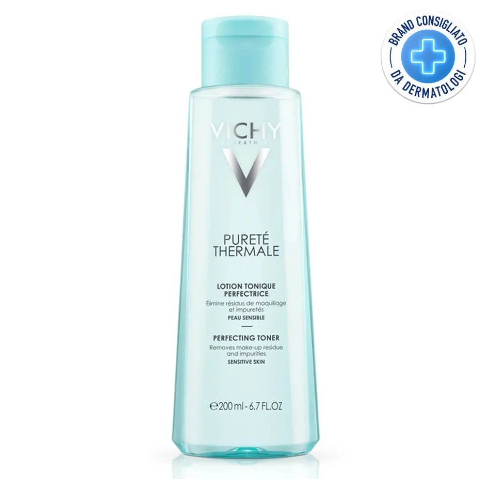 Vichy Purete Thermale - Tonico Perfezionatore Pelle Sensibile, 200ml