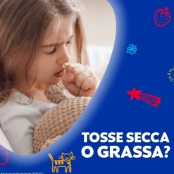 Vicks Tosse Natura Bambini - Sciroppo per la tosse secca e grassa al miele e fragola, 140 ml