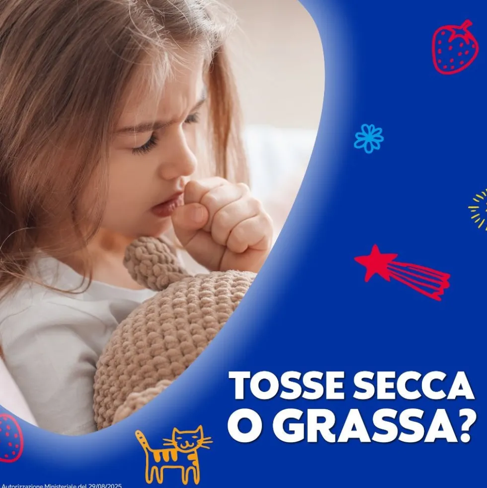 Vicks Tosse Natura Bambini - Sciroppo per la tosse secca e grassa al miele e fragola, 140 ml