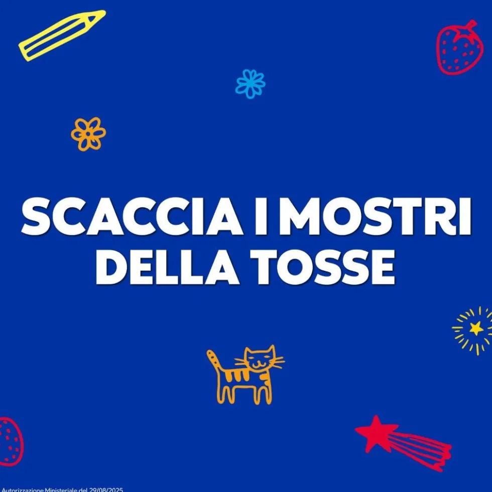 Vicks Tosse Natura Bambini - Sciroppo per la tosse secca e grassa al miele e fragola, 140 ml
