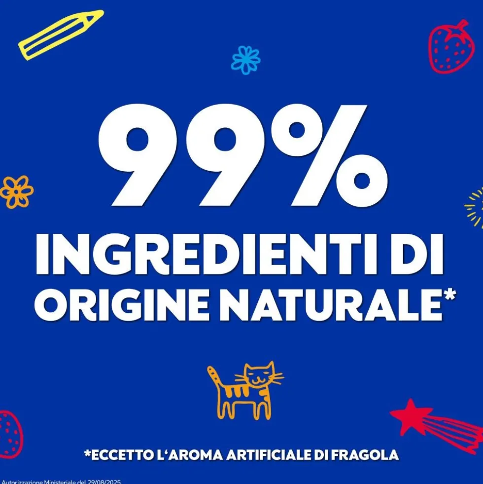 Vicks Tosse Natura Bambini - Sciroppo per la tosse secca e grassa al miele e fragola, 140 ml