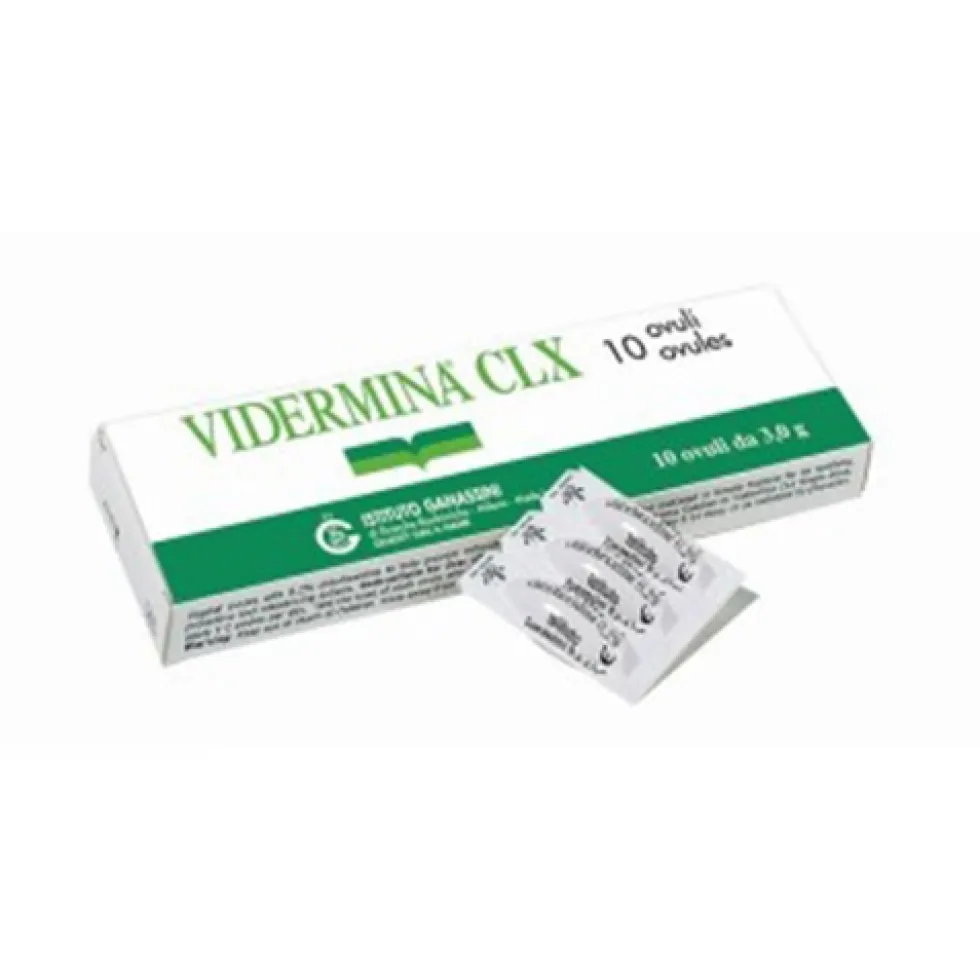 VIDERMINA CLX Ovuli Vaginali 10 Pezzi