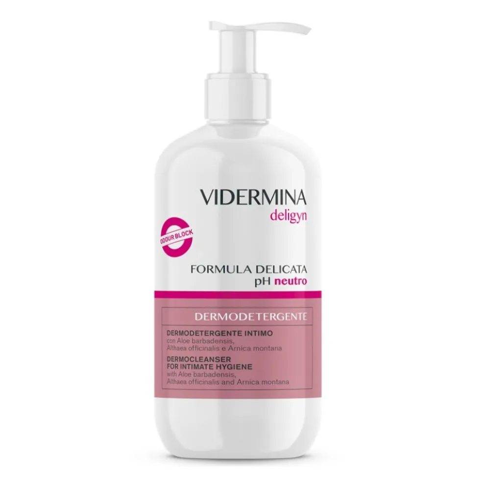 Vidermina Deligyn - Dermodetergente Intimo Delicato e Lenitivo pH Neutro, 500ml