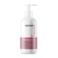 Vidermina 3-12 - Detergente intimo lenitivo per l'igiene dei bambini dai 3 ai 12 anni, 250 ml