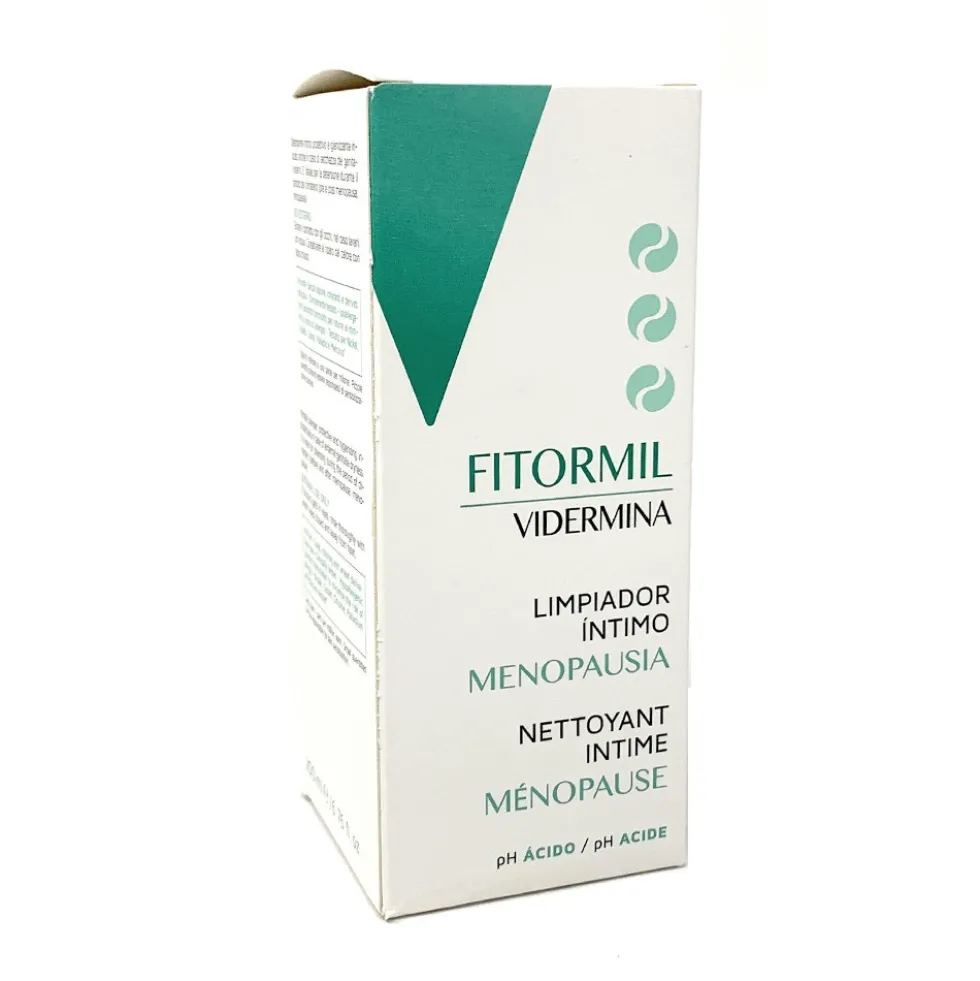 Vidermina Fitormil - Detergente Intimo Menopausa pH Acido, 200ml