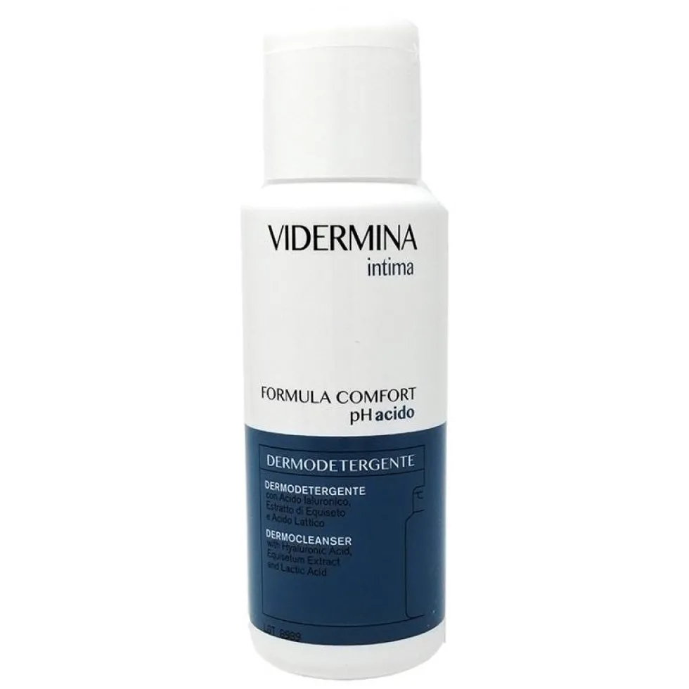 Vidermina Intima - Gel dermodetergente protettivo per l'igiene intima quotidiana, 300 ml
