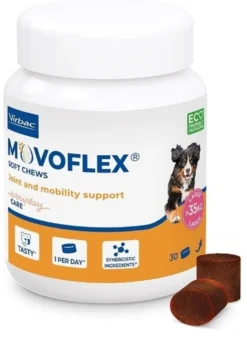 Virbac Movoflex L compresse masticabili - Mangime complementare per le articolazioni, 30 compresse
