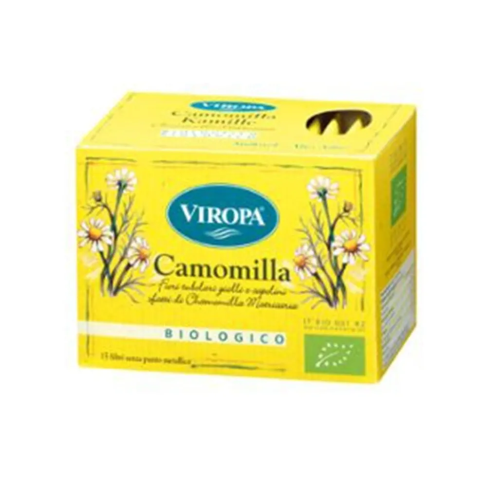 Viropa Camomilla Tisana Biologica 15 Filtri