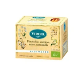 Viropa Finocchio Cumino Anice Camomilla Tisana Biologica 15 Filtri