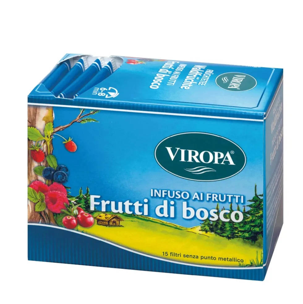 Viropa Infuso ai Frutti di Bosco, 15 filtri
