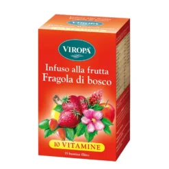 Viropa Infuso alla Frutta Fragola di Bosco, 15 bustine filtro