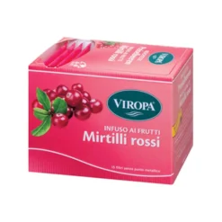 Viropa Mirtilli Rossi Infuso alla Frutta, 15 Bustine