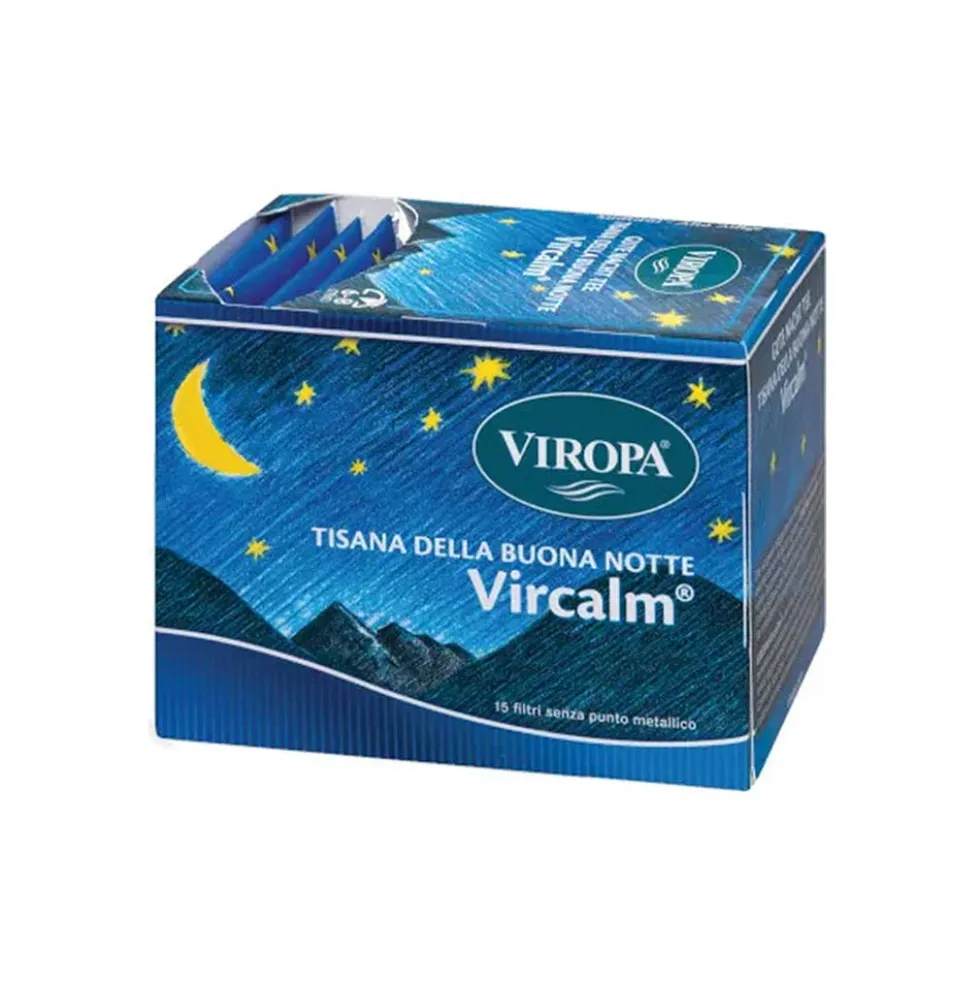 Viropa Vircalm Tisana Della Buona Notte 15 Filtri