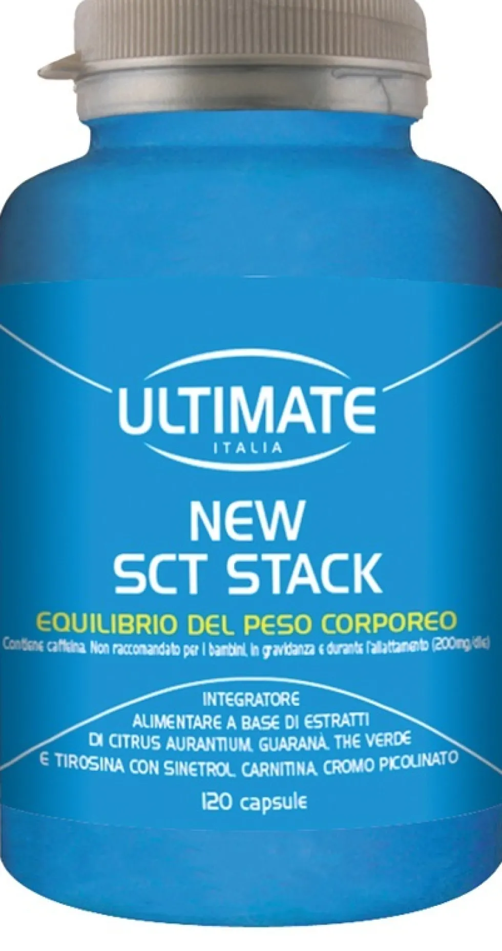 Vita Al Top Sct Stack - Integratore alimentare bruciagrassi per la termogenesi, 120 capsule