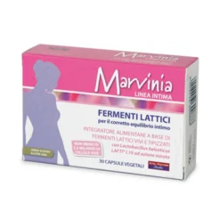Vital Factors Marvinia - Integratore di fermenti lattici per l'equilibrio intimo, 30 capsule