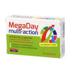 Vital Factors Mega Day Multiaction - Integratore per energia e difese immunitarie, 30 compresse