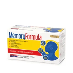 Vital Factors Memory Formula - Integratore per la memoria e concentrazione, 10 flaconcini da 10 ml
