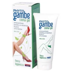 Vital Factors Phytogambe - Crema-gel defaticante per le gambe pesanti e gonfie, 100 ml