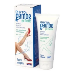 Vital Factors Phytogambe - Gel freddo per il sollievo delle gambe stanche, 100 ml