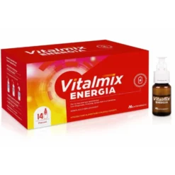 Vitalmix Energia - Integratore alimentare per il sostegno energetico, 14 flaconcini