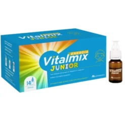 Vitalmix Energia Junior - Integratore multivitaminico per l'energia dei ragazzi, 14 flaconcini