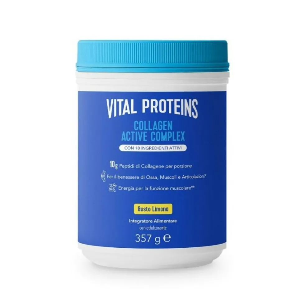 Vital Proteins Collagen Active Complex Integratore Alimentare di Collagene, 357g