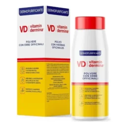 Vitamindermina Dermopurificante Erbe Officinali polvere assorbente per l'ipersudorazione, 100 g