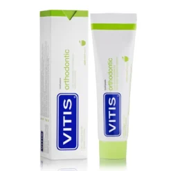 Vitis Orthodontic - Dentifricio per portatori di apparecchio ortodontico, 100 ml