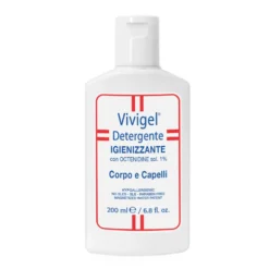 Vivipharma Vivigel - Detergente igienizzante per la protezione del corpo e dei capelli, 200 ml