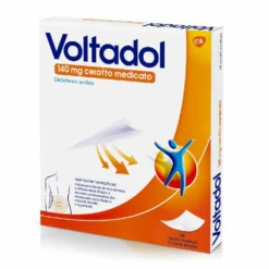 Voltadol Antinfiammatorio 140 mg Diclofenac Dolori Muscolari e Articolari Mal di Schiena, 10 Cerotti