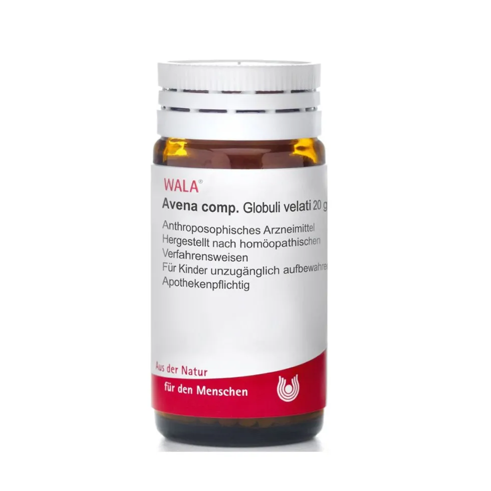 Wala Avena Compositum - Medicinale omeopatico sedativo per l'insonnia, Wala globuli 20g