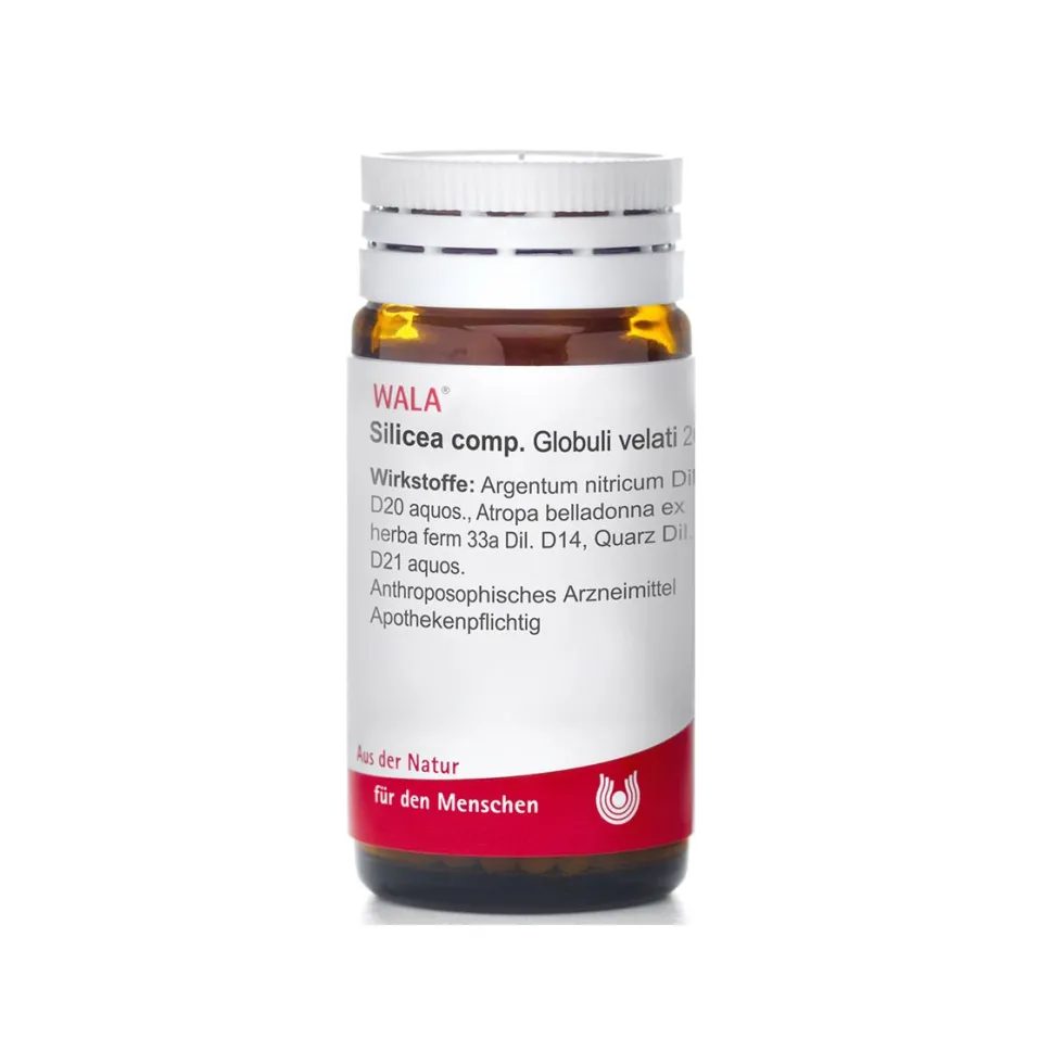 Wala Silicea Compositum - Globuli omeopatici ad azione antinfiammatoria, 20 g