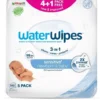WaterWipes Salviette detergenti per la pelle dei neonati, 300 salviette