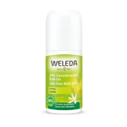 Weleda Deodorante Roll On Limone 24H Protezione e Freschezza, 50ml