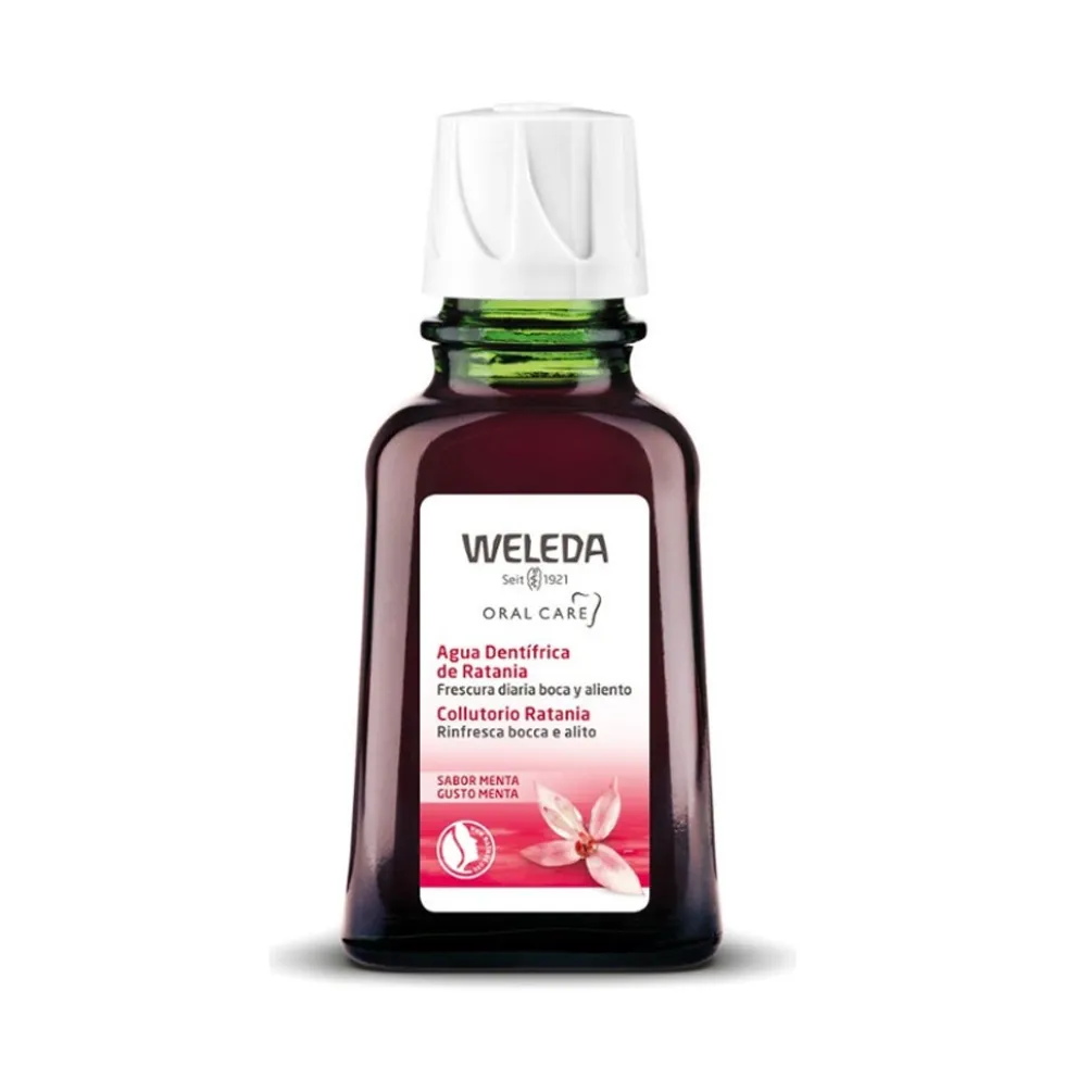 Weleda Oral Care - Collutorio alla Ratania Gusto Menta, 50ml