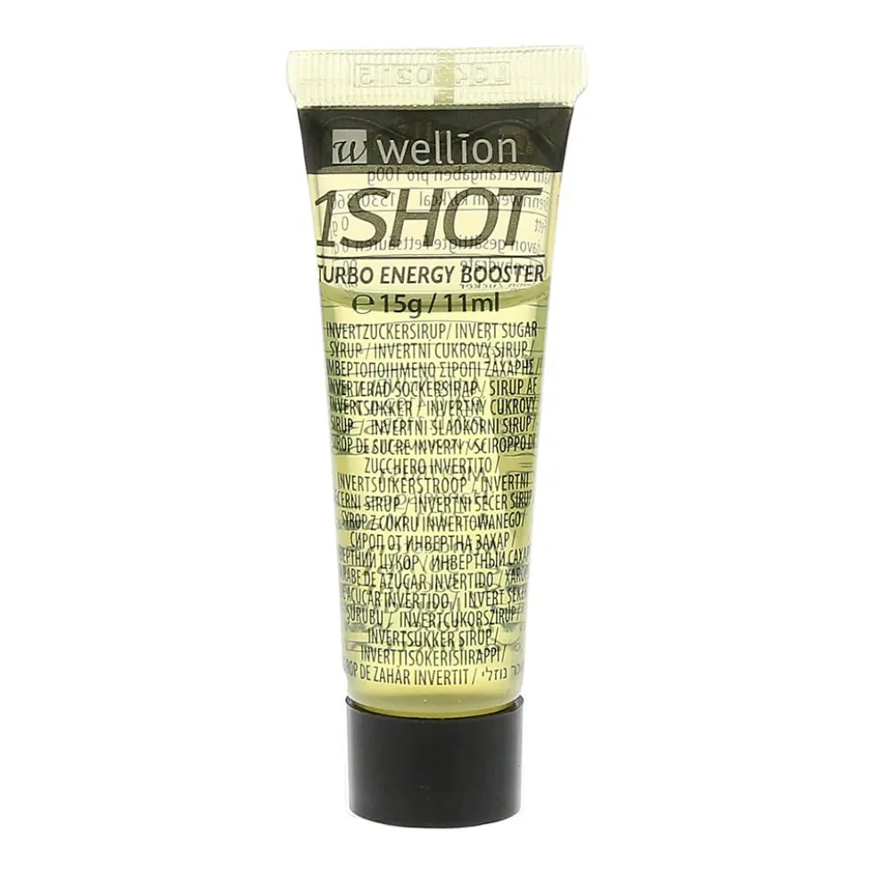 Wellion Liquid Sugar Turbo Energy - Integratore energetico rapido, 11 ml