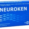 Wikenfarma Neuroken - Integratore per il sistema nervoso con acido alfa lipoico, 36 capsule