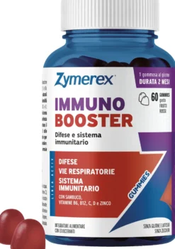 Wilco Farma Zymerex Immuno Booster - Integratore per le difese immunitarie, 60 caramelle gommose