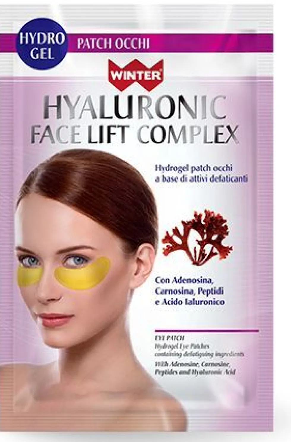 Winter Hyaluronic Face Lift Complex - Patch Occhi Rughe Occhiaie Borse, 2patch