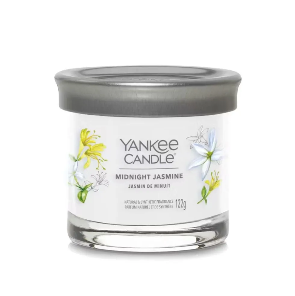 Yankee Candle Midnight Jasmine - Signature Candela Piccola, 122g
