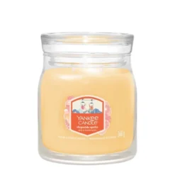 Yankee Candle Signature Jar Media Candela Slopeside Spritz Fragranza Rosa Pompelmo e Prosecco, 368g