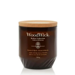 Yankee Candle WoodWick - ReNew Candela Media Incense & Myrrh, 181g